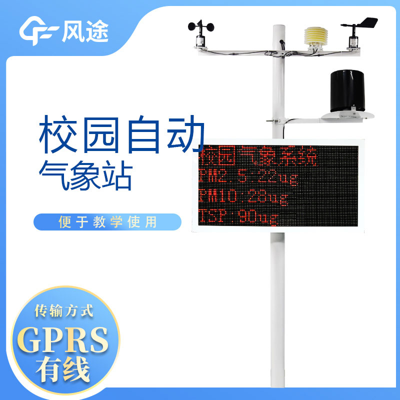 校園自動氣象站具備哪些基本功能呢？