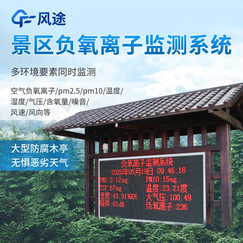 如何建設負氧離子監測站場地？